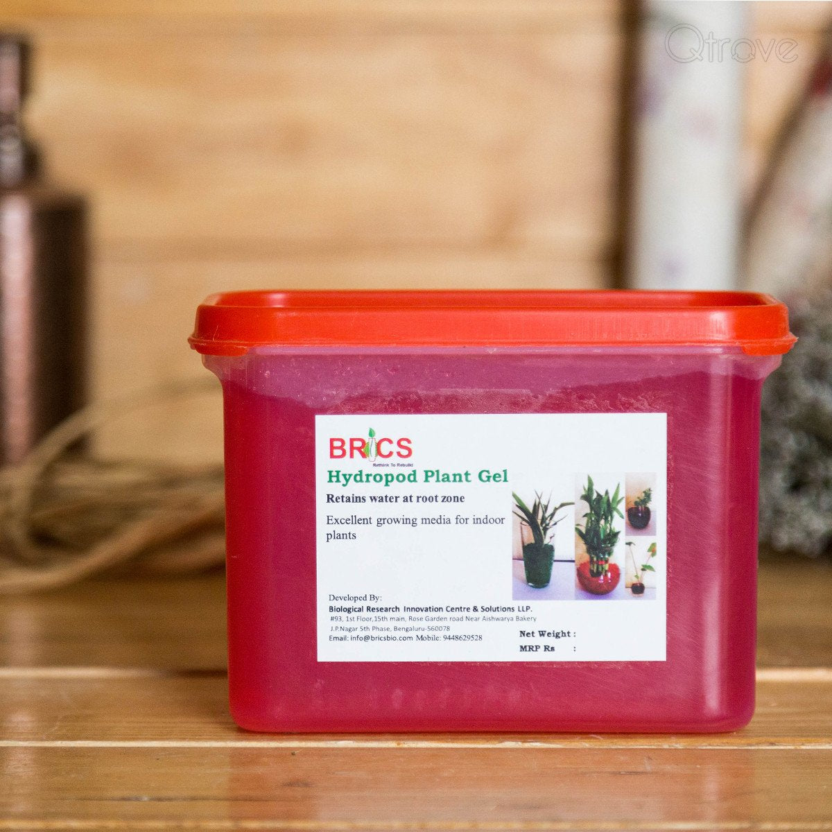 100% Non-Toxic and Biodegradable Hydropod Plant Gel (Red) –  reachhorizonstore