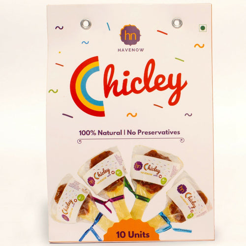100% Natural Chicley Tamarind Jaggery Lollipop (Pack of 2) (Pieces 20)