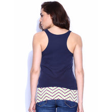 Green & Brown Chevron Printed Belly Band