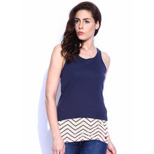 Green & Brown Chevron Printed Belly Band