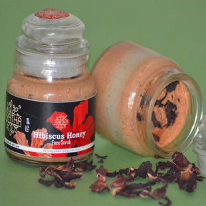 All Natural Hibiscus Honey Face Scrub