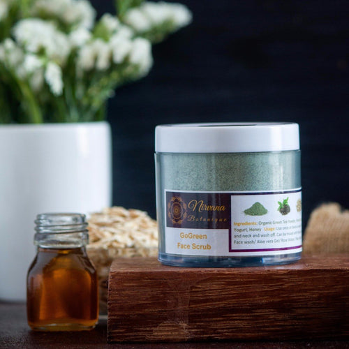 100% Natura Go Green Face Scrub