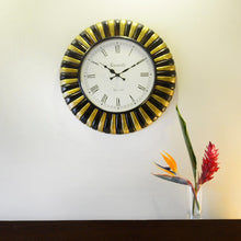 Brass Wall Clock with Polish