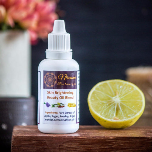 100% Natural Skin Brightening Beauty Oil Blend