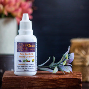 100% Natural Acne Soothing Beauty Oil Blend