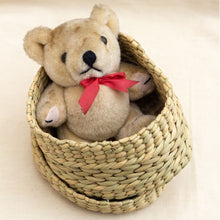 Handcrafted Kauna Reed Heart Shaped Box