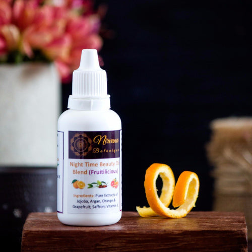 100% Natural Night Time Beauty Oil Blend - Fruitilicious
