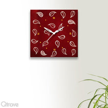 Hand Painted Wooden Sweet Cherry Wall Clock
