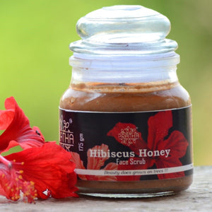 All Natural Hibiscus Honey Face Scrub