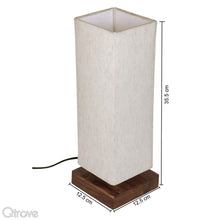 Elegant Handcrafted Decorative Wooden Table Lamp