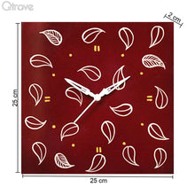 Hand Painted Wooden Sweet Cherry Wall Clock
