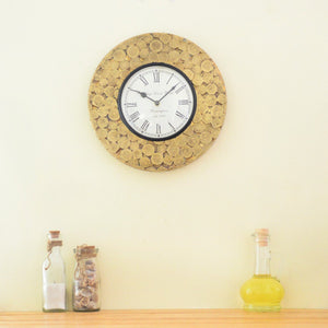 Brass Coin Clock