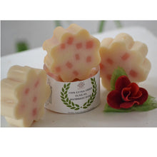 Handmade Extra Virgin Olive Oil Flower Soap
