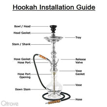 Handcrafted Glorious Green Hookah (12 Inch)