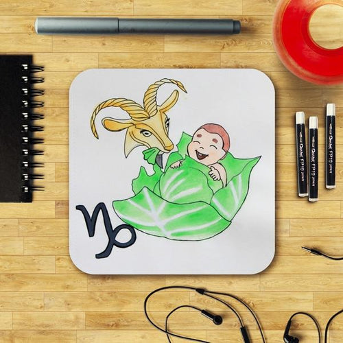 Ambitious Capricorn Coasters