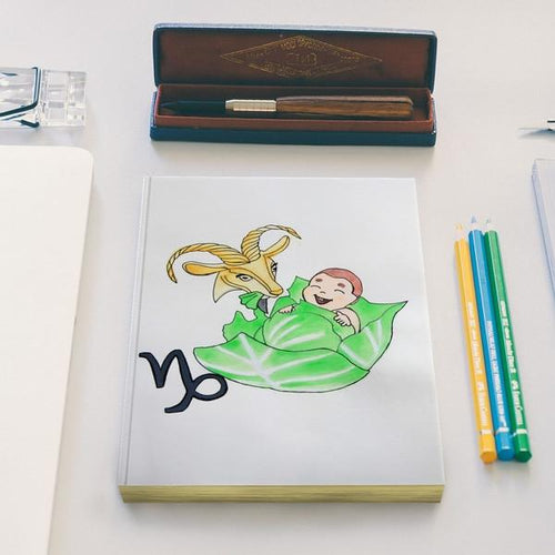 Ambitious Capricorn Notebook