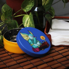 Ganesha Writing Stainless Steel Container
