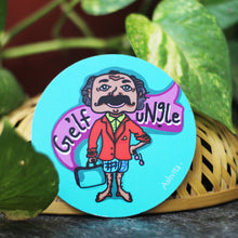 Hand Illustrated Gelf Ungle Magnet