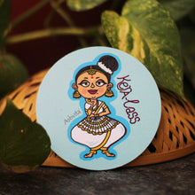 Hand Illustrated Lass Magnet