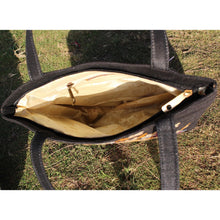 Handcrafted Aari Work Black Tote