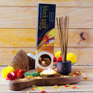 Black Gold Incense Sticks (Pack of 2)
