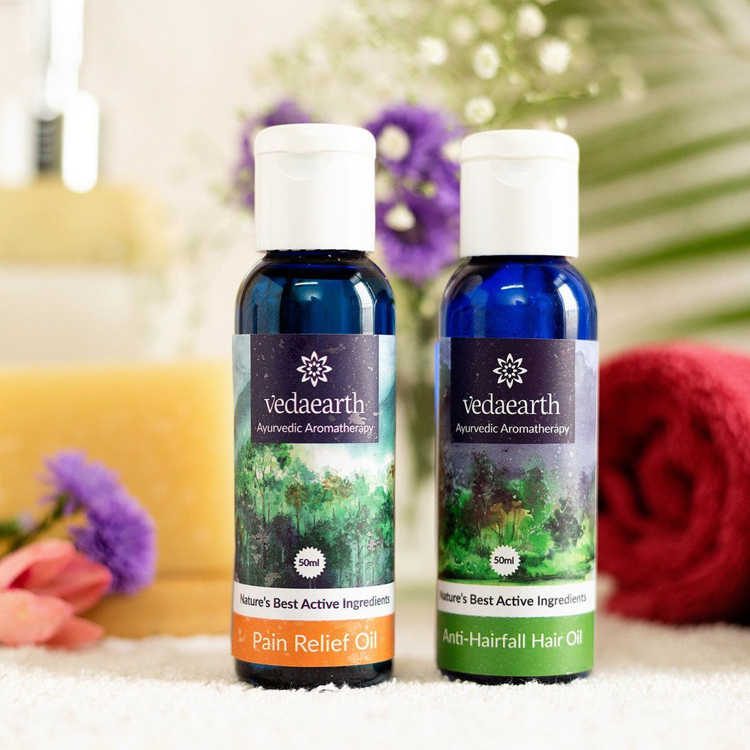 Active Lifestyle Combo (Anti-Hair Fall Oil and Pain Relief Oil)