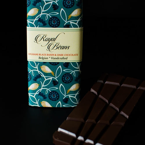 Afghani Black Raisin & Dark Chocolate Bar