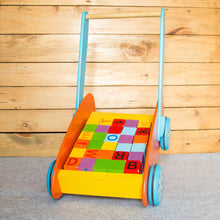 Eco-Friendly Wooden Alphabet Walker