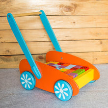 Eco-Friendly Wooden Alphabet Walker