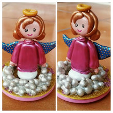 Handcrafted Angel Clay Dolls