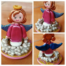 Handcrafted Angel Clay Dolls
