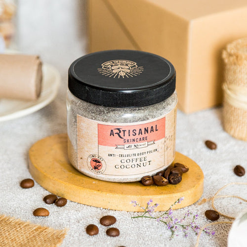 Chemical Free Coffee Coconut Anti-Cellulite Body Scrub