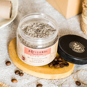 Chemical Free Coffee Coconut Anti-Cellulite Body Scrub