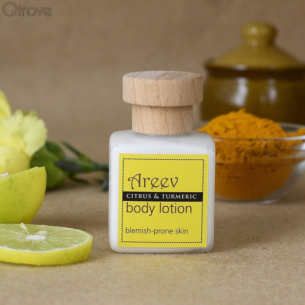 Chemical Free Citrus And Turmeric Body Lotion