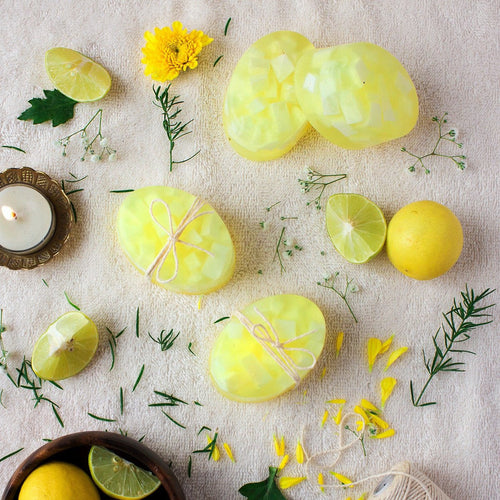Chunky Lemon Soap (Pack of 2)