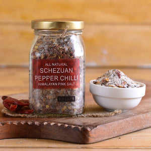 All Natural Schezuan Pepper Chilli with Himalayan Pink Salt
