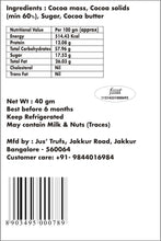 Artisanal 60% Chocolate Bar