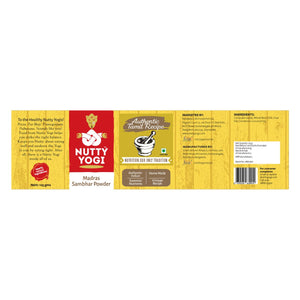 Authentic Madras Sambhar Powder (Pack of 2)