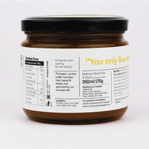 All Natural Fresh Ratnagiri Alphonso Mangoes & Clove Jam