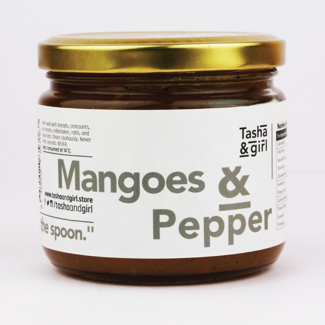 All Natural Fresh Ratnagiri Alphonso Mangoes & Pepper Jam
