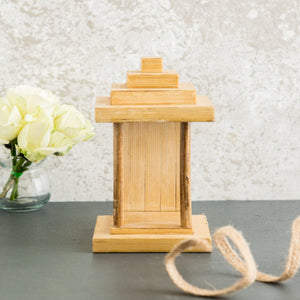 Bamboo Temple For Car Dashboard
