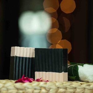 Bamboo Wood Charcoal & Calamine Clay Soap (Set of 2)