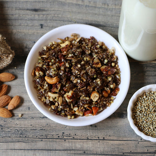 Buckwheat Groats and Millets Muesli