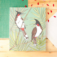 Bulbul Stretched Canvas Wall Art