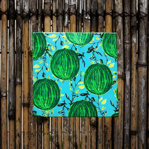 Canvas Wall Art Water Colour Melons