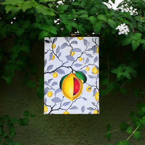 Canvas Wall Art Water Colour Lemons