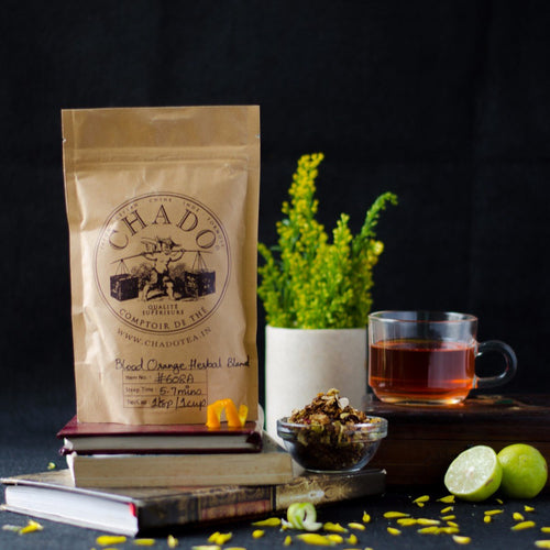 Blood Orange Herbal Blend Tea