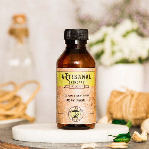 Chemical Free Holy Basil Cleansing And Toning Water