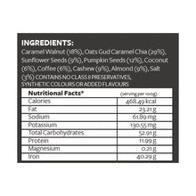 Coffee Oats and Seeds Trail Mix