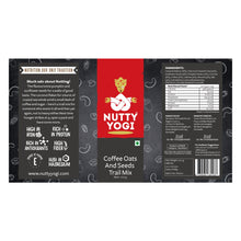 Coffee Oats and Seeds Trail Mix